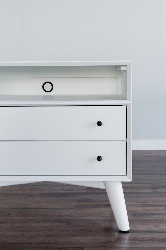 Flynn Large Nightstand, Gray