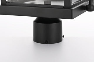 Home Living 27" Outdoor Post light, Black