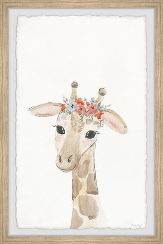 "Aim High Stand Tall" Framed Painting Print, 24x36