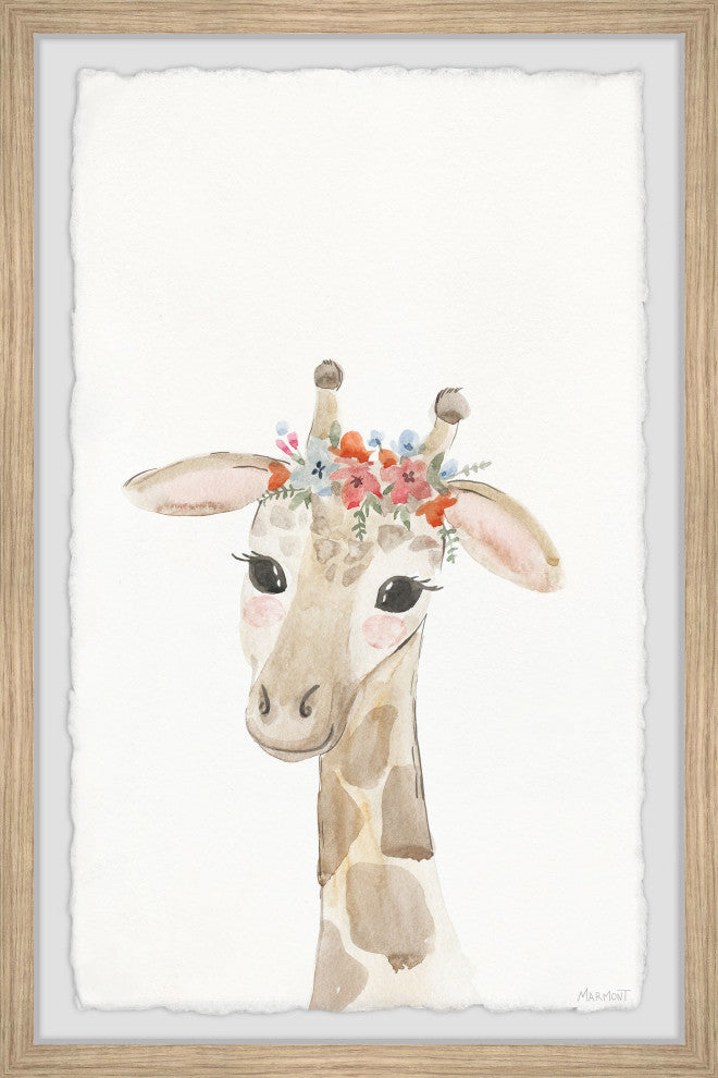 "Aim High Stand Tall" Framed Painting Print, 24x36