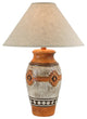 Hydrocal 29" Table Lamp, Indian Brick