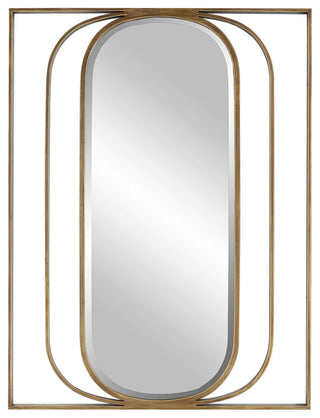 Uttermost Replicate Contemporary Oval Mirror