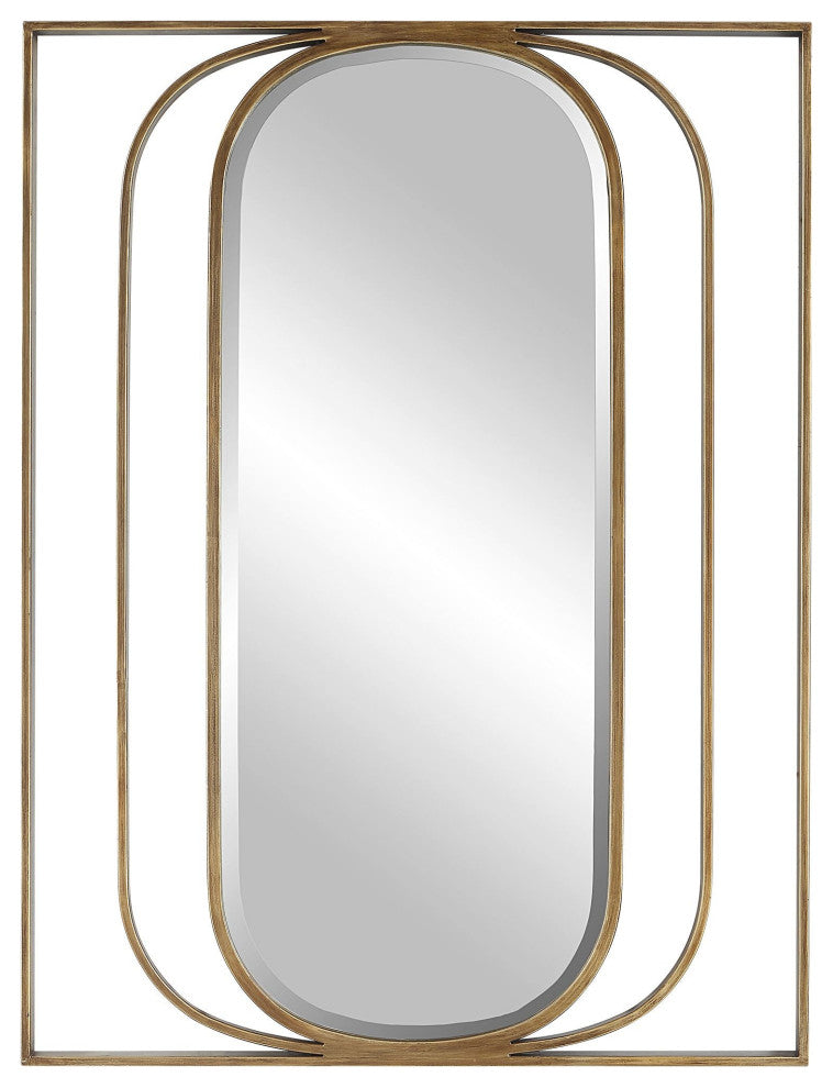 Uttermost Replicate Contemporary Oval Mirror