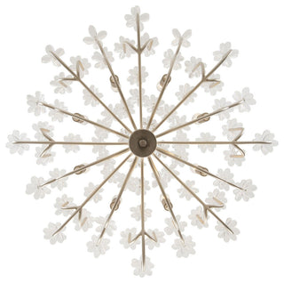 Wildflower 8-Lt Chandelier - Gold Dust/Artifact