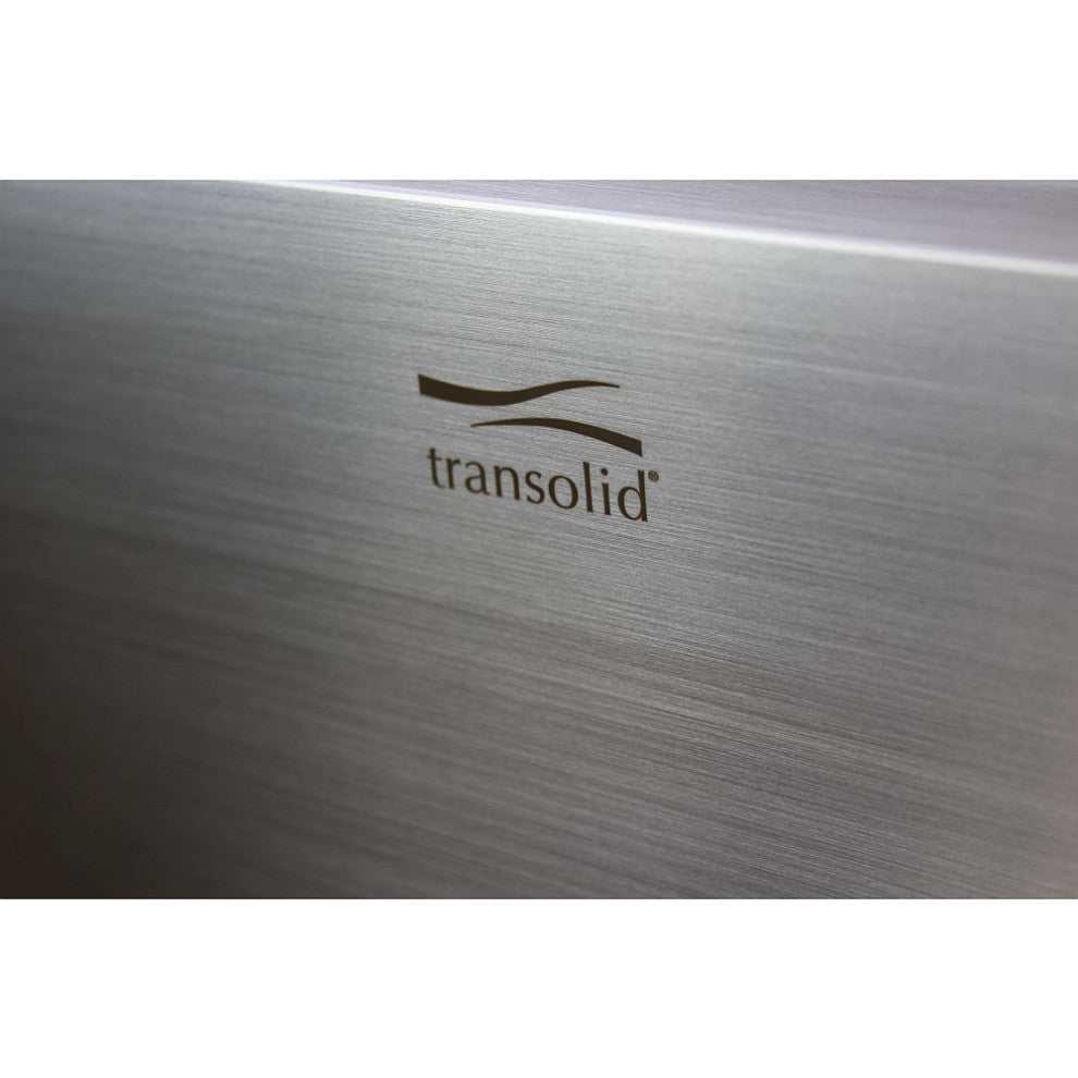 Transolid Diamond 36"x20" Single Bowl Farmhouse Kitchen Sink, Stainless