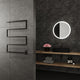 Metis Towel Warmer, Black