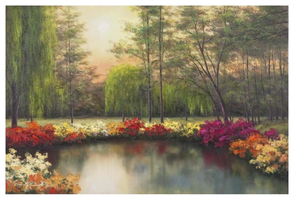 "Autumn Sunset" Digital Paper Print by Diane Romanello, 38"x26"