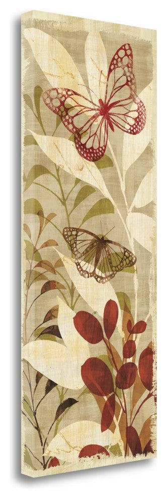 "Warm Fluttering Panel II" By Wild Apple Portfolio, Gallery Wrap Canvas