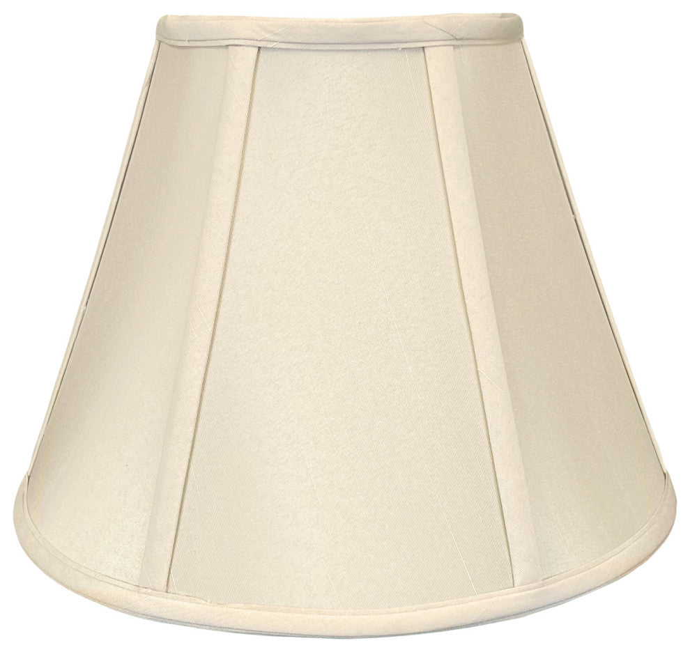 Royal Designs Deep Empire Bell Lamp Shade, Beige, 9x16x12.25, Single