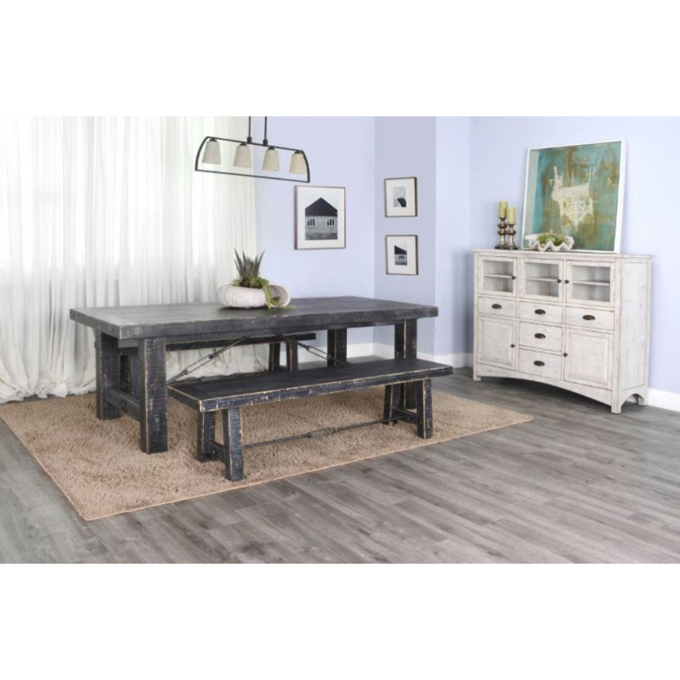 Black Sand Extension Table