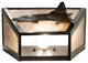 13 Wide Leaping Trout Wall Sconce
