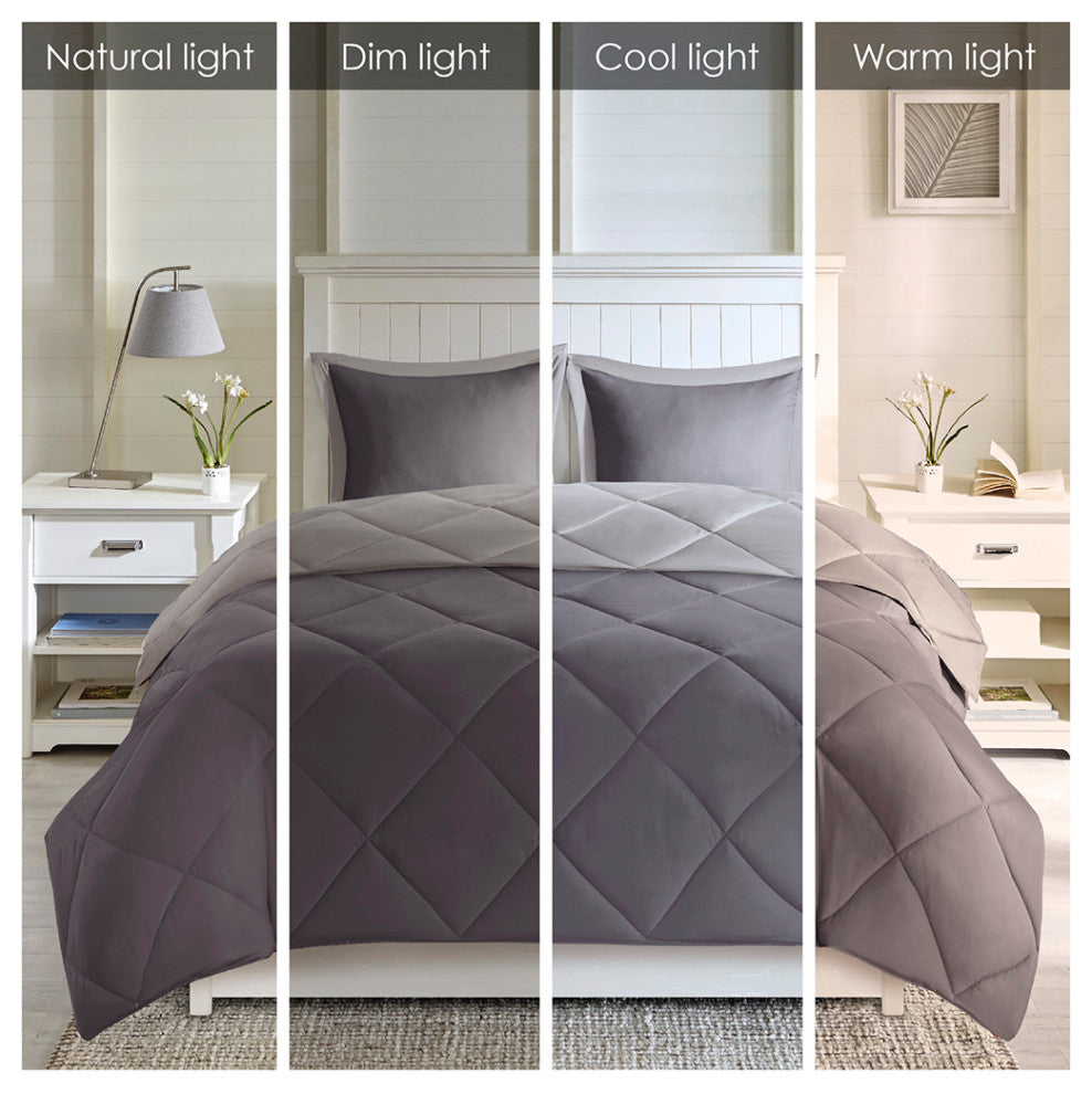 Madison Park Essentials 3M Scotchgard Quilting Down Alternative Comforter Set