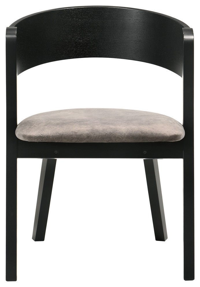 Laredo Jackie 5-Piece Black Dining Set