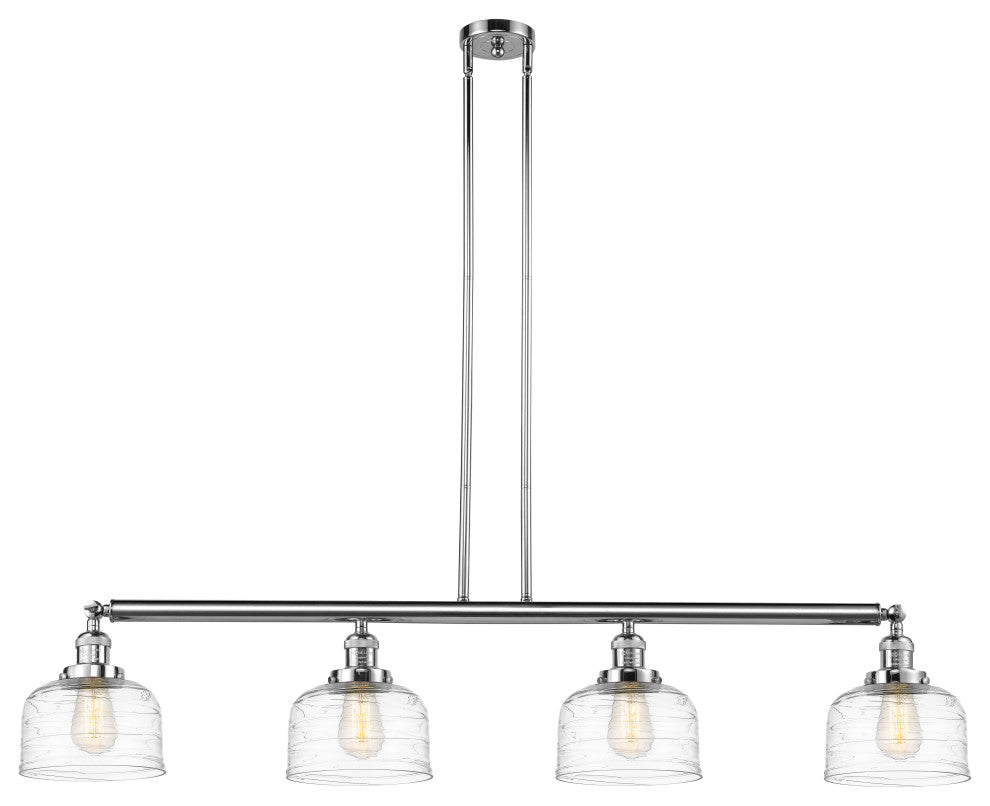 INNOVATIONS 214-PC-G713-LED 4-Light Island Light Polished Chrome