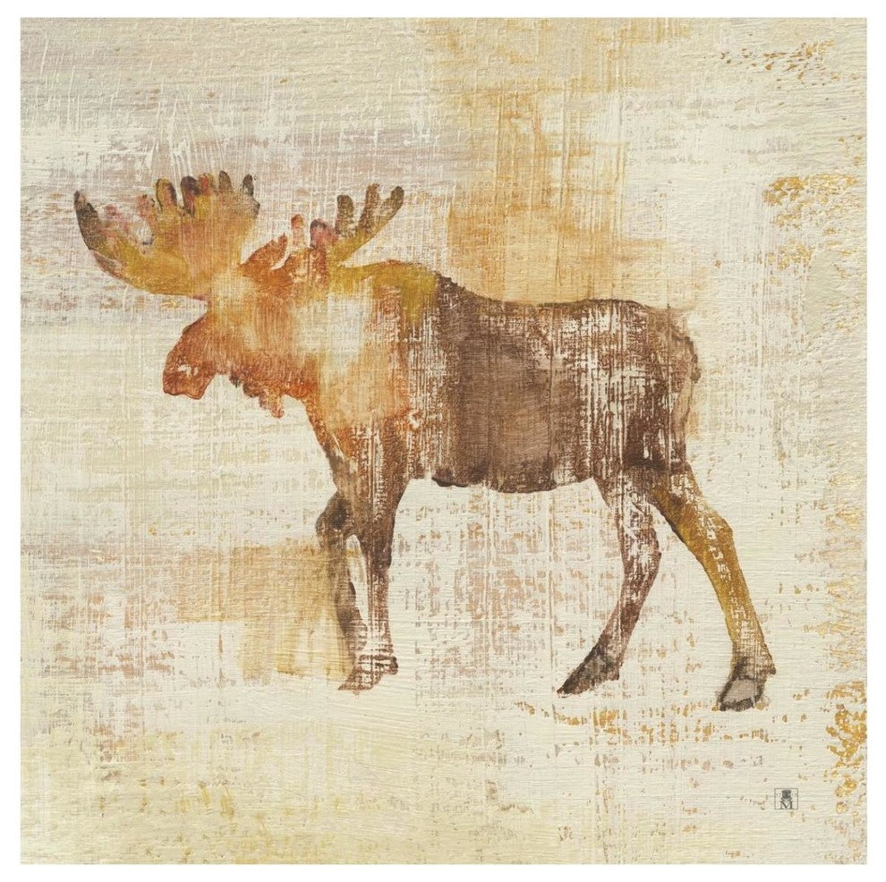 "Moose Study" Digital Paper Print by Studio Mousseau, 42"x42"
