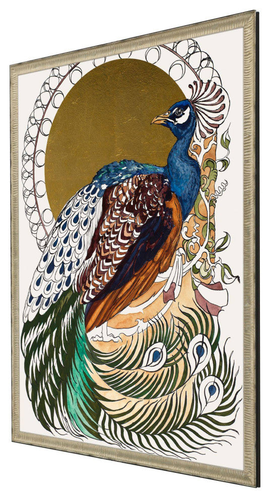 Formal Peacock Artwork