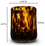 Tortoise Rocks Old Fashioned Glass, Set of 4