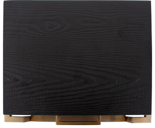 Sleek Evora Side Table with Double Base