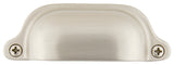 Nostalgic Warehouse Cup Pull Farm Medium, Satin Nickel