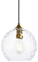 Constance 10" Light Brass Pendant