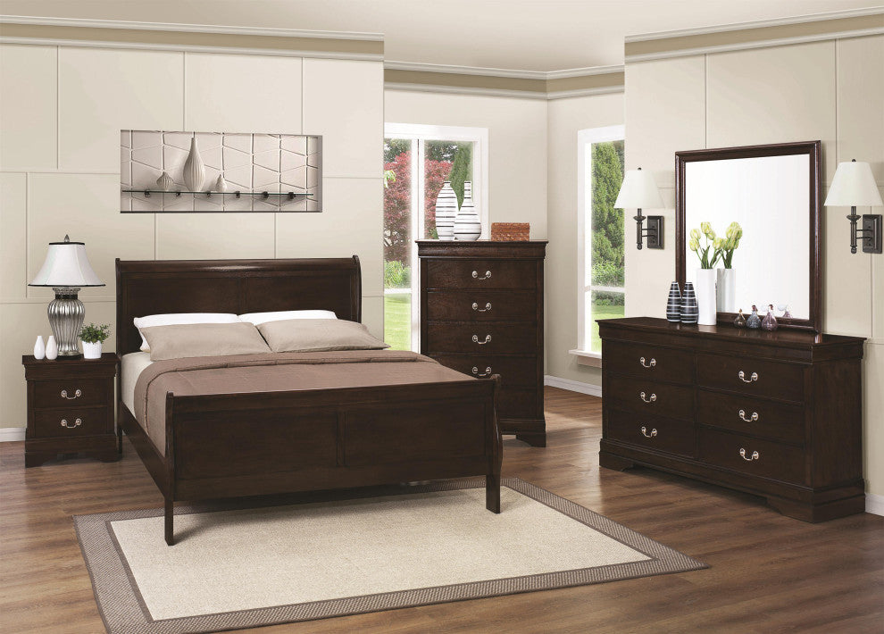 Coaster Louis Philippe Dresser in Cappuccino