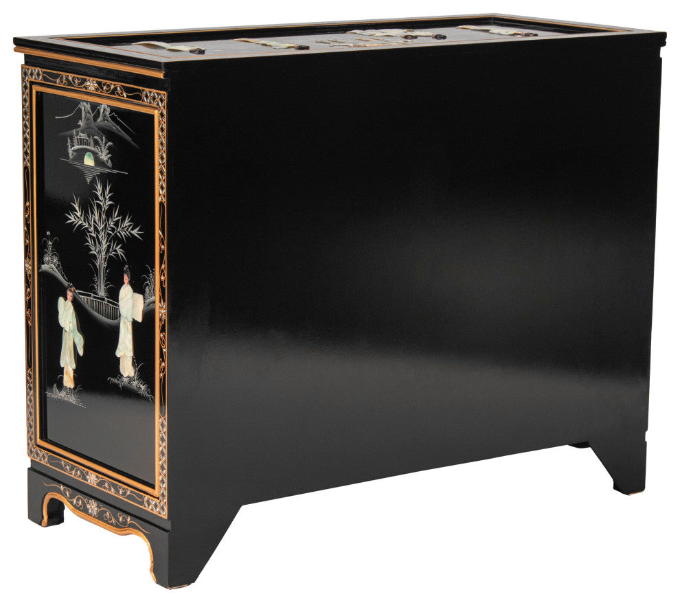 Black Lacquer Sideboard Royal Ladies
