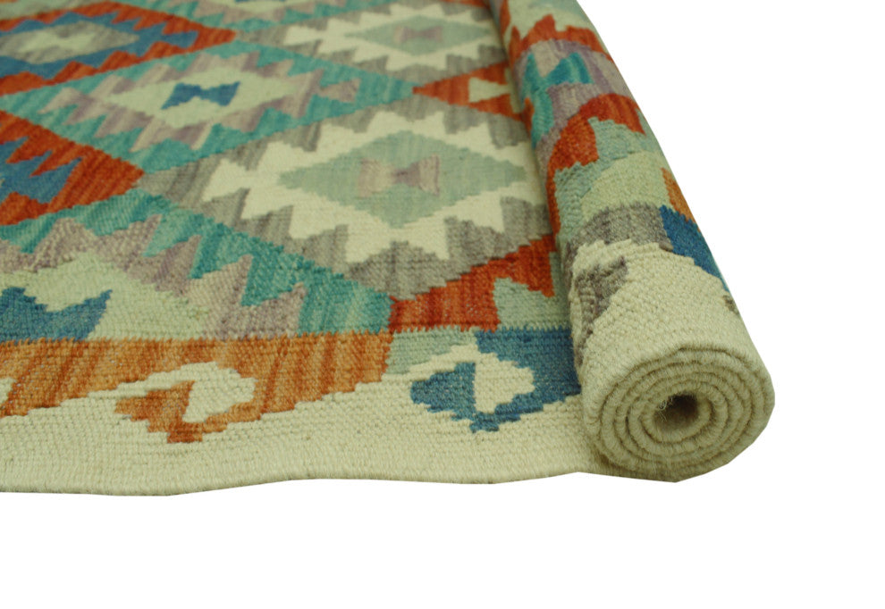 Sangat Kilim Aqela Ivory Runner