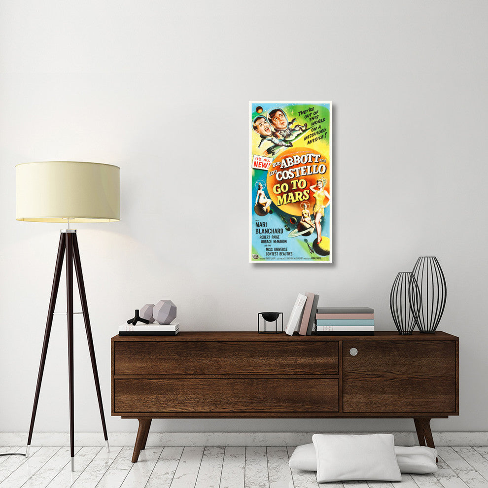 "Abbott & Costello - Go To Mars" Canvas by Hollywood Photo Archive, 20x40"