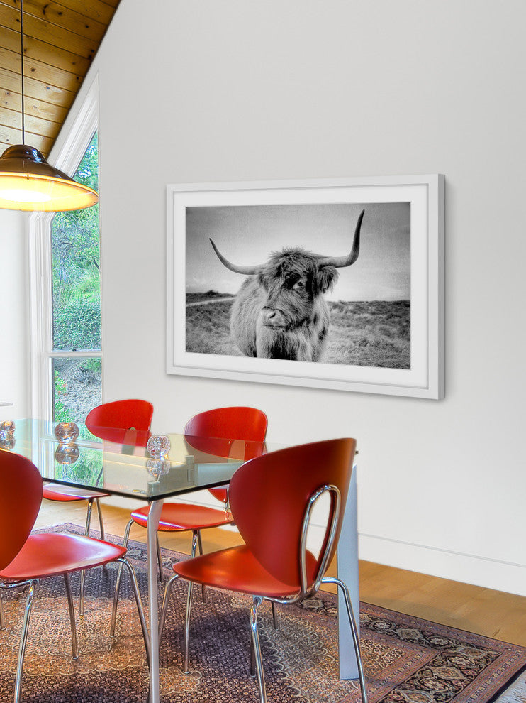 "Away from Herd" Framed Art Print, 61x41 cm