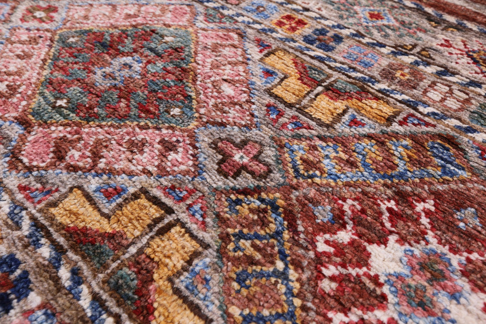 Runner Khorjin Super Kazak Hand-Knotted Wool Rug 2' 0" X 6' 1" Q10066