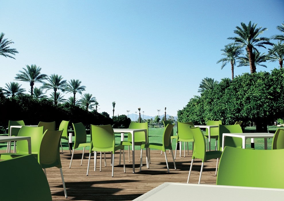 Compamia Vita Outdoor Dining Chairs, Set of 2, Apple Green