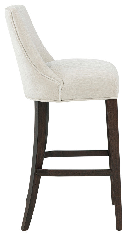 Manhattan Comfort Beever Barstool, Cream, Set of 3