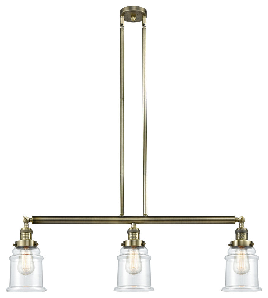 Innovations Lighting 213-Ab-S-G182 3 Light Island Light