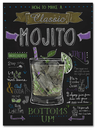 Fiona Stokes-Gilbert 'Mojito' Canvas Art, 47 x 35