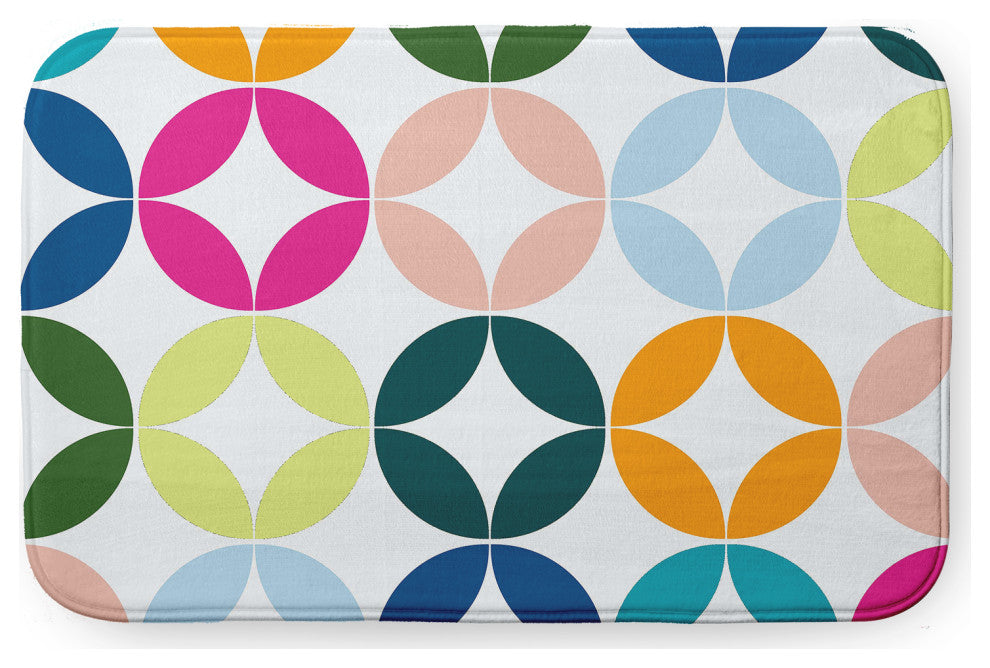 34" x 21" Eye Opener Bathmat, Ocean Green