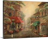 "Charlie's Cafe" Wrapped Canvas Art Print, 14"x11"x1.5"