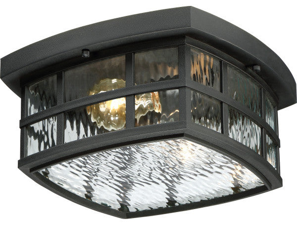 Stonington 2-Light Outdoor Lantern, Mystic Black