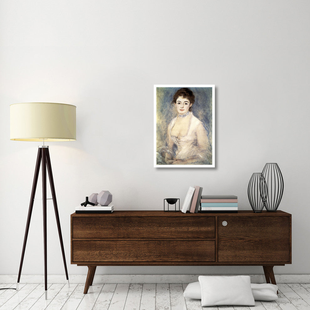 "Madame Henriot, c.1876" Digital Paper Print by Pierre-Auguste Renoir, 24"x32"