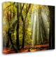 "Yellow Leaves Rays" By Lars Van De Goor, Giclee Print on Gallery Wrap Canvas