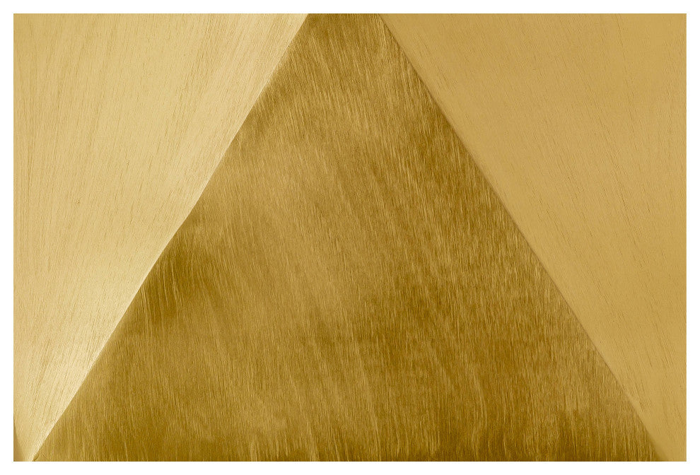 Pasargad Home Lexi Side Table (Brass Finish)