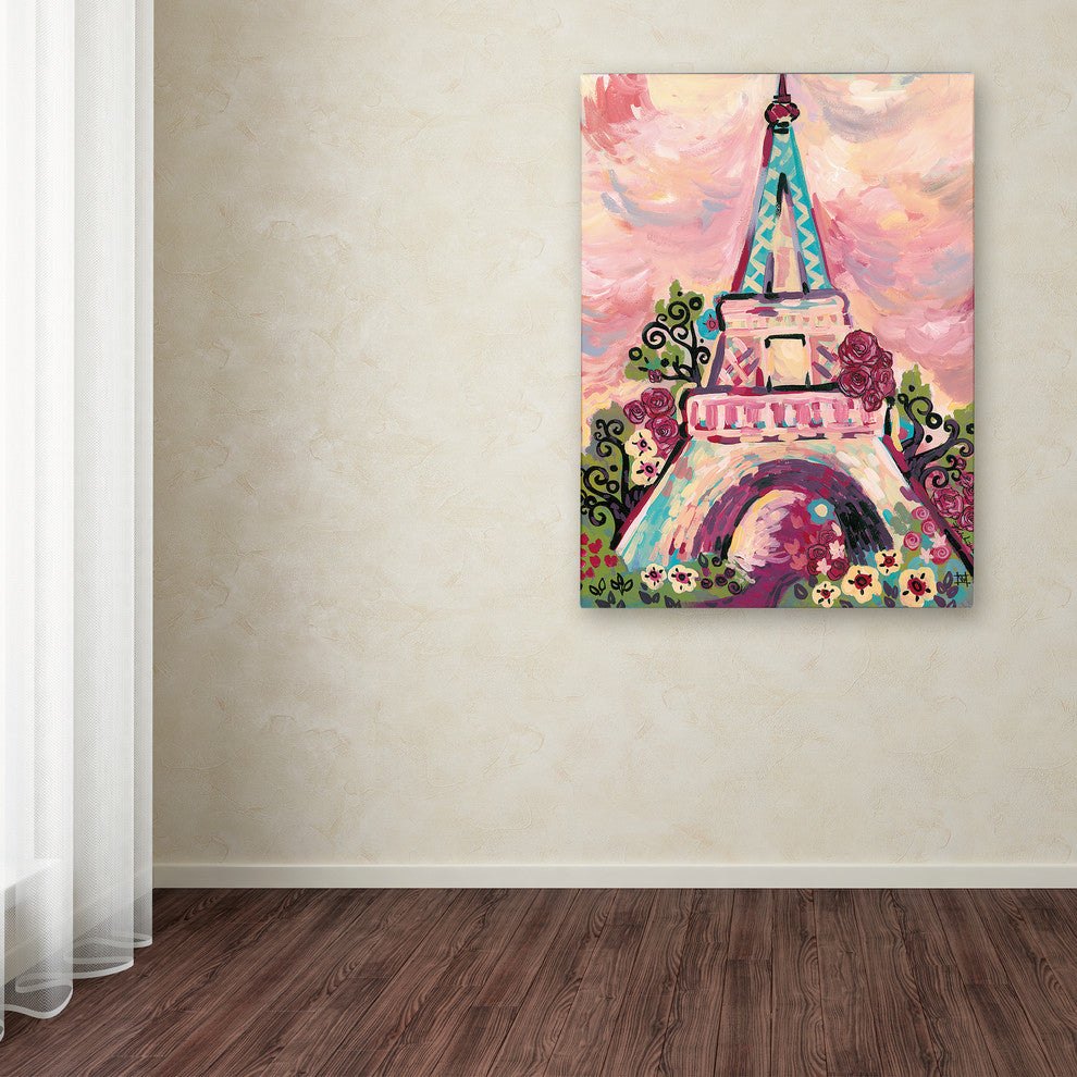 Natasha Wescoat 'Lumiere De La Ville' Canvas Art, 35x47