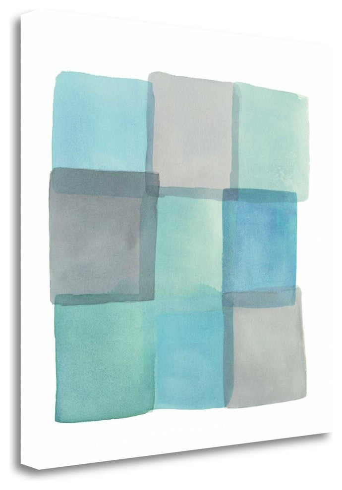 "Overlap II" By Mike Schick, Giclee Print on Gallery Wrap Canvas, Ready to Hang