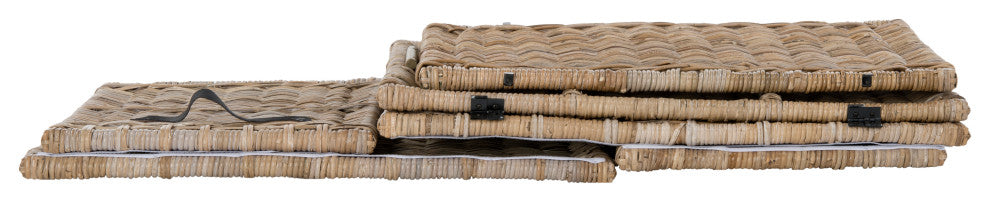 happimess Michael 35" Wicker Storage Trunk, Natural