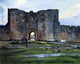 Jean Frederic Bazille Queens Gate at Aigues-Mortes Gallery Wrapped Canvas Print