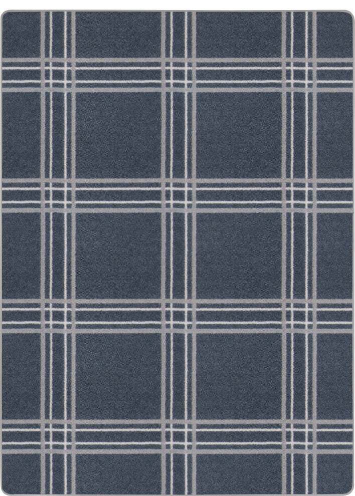 Joy Carpets Impressions Broadfield Area Rug, Smoke, 5'4"x7'8"
