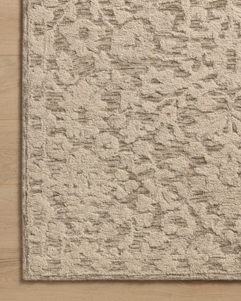 Loloi Prudence Stone / Ivory 2'-3" x 3'-9" Accent Rug