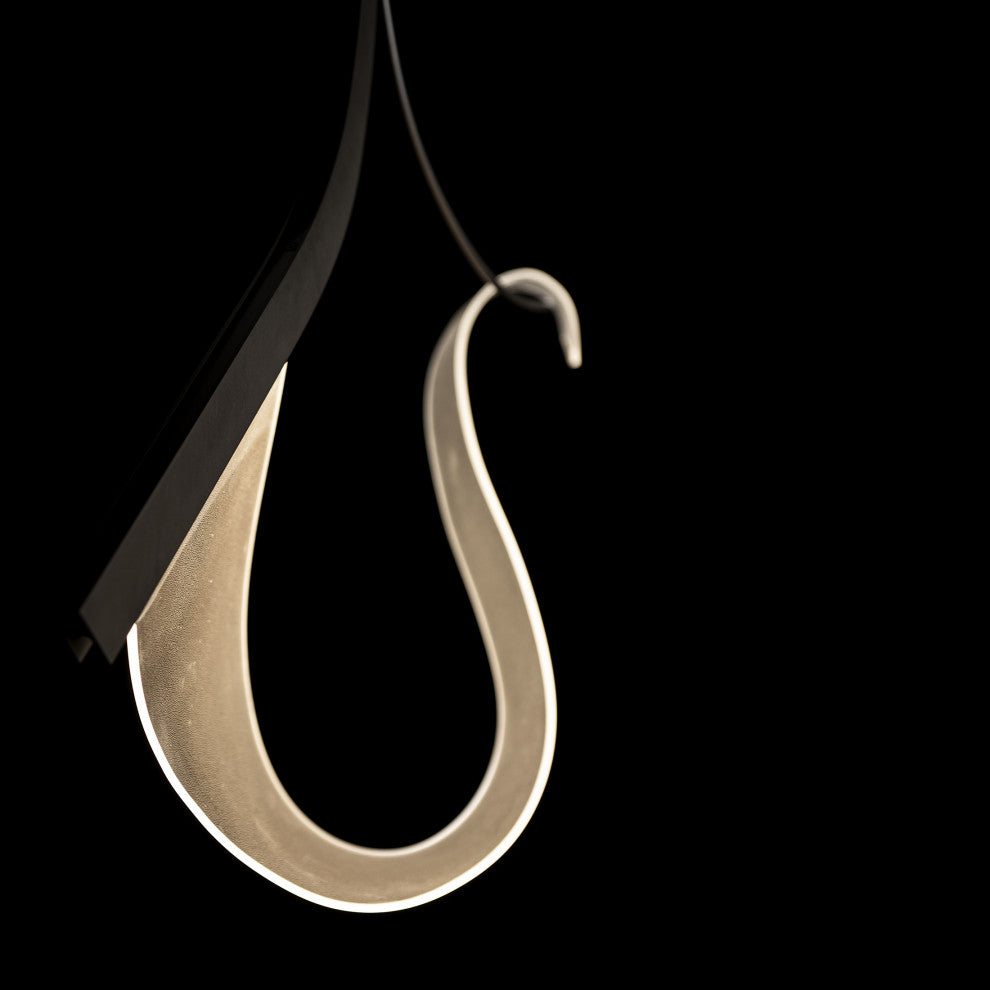 Sling Pendant, Dark Smoke, Standard Height
