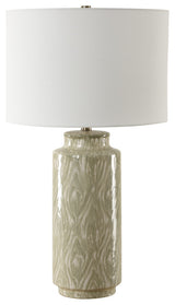 Uttermost Laurel Sage Ceramic Table Lamp