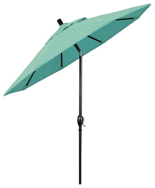 9' Aluminum Umbrella Push Tilt, Spectrum Mist