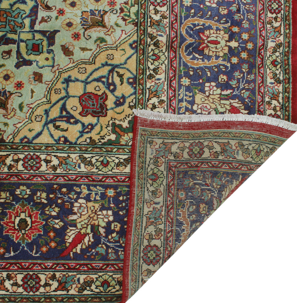 Fine Vintage Distressed Aegelwea Red Rug
